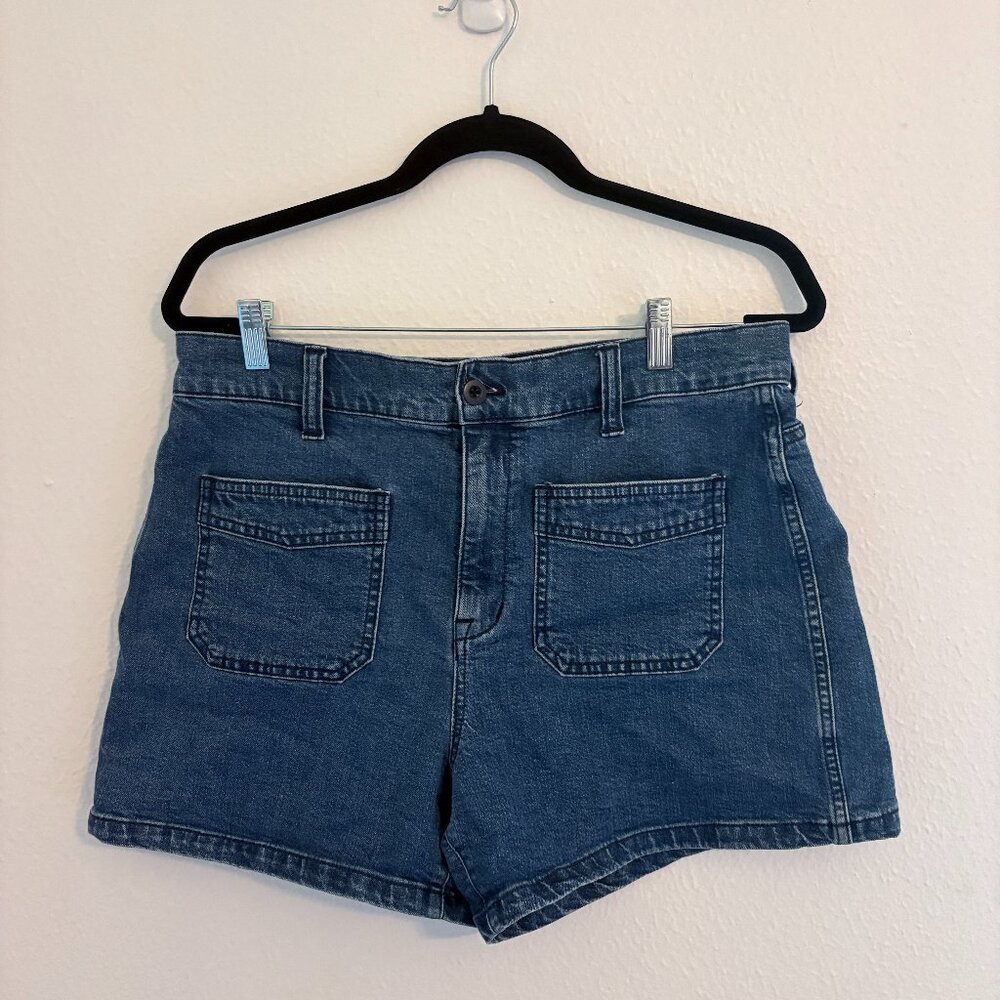 Madewell Retro High-Waisted Jean Shorts | Size 31